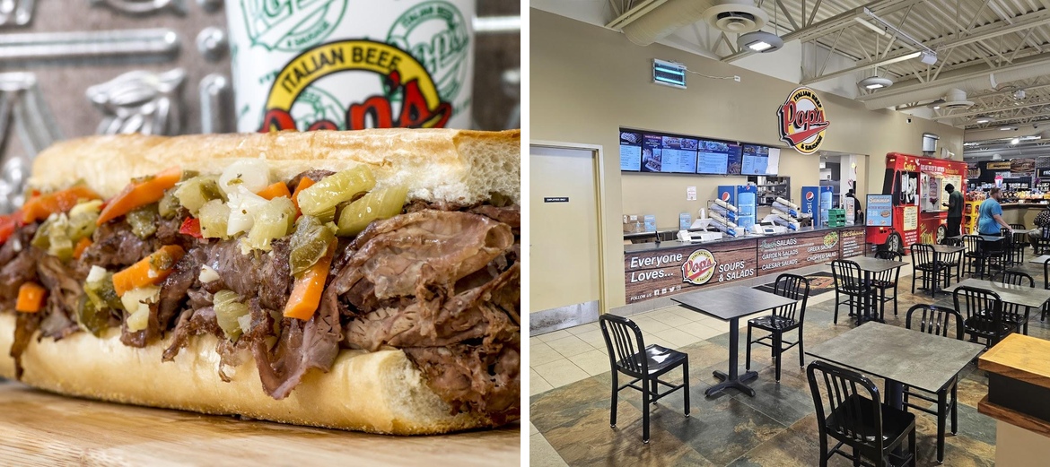 Pop's Italian Beef Menu
