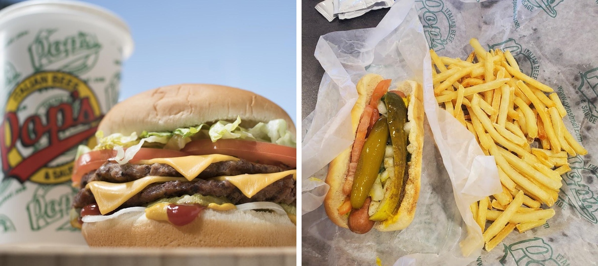 Pop's Italian Beef Menu